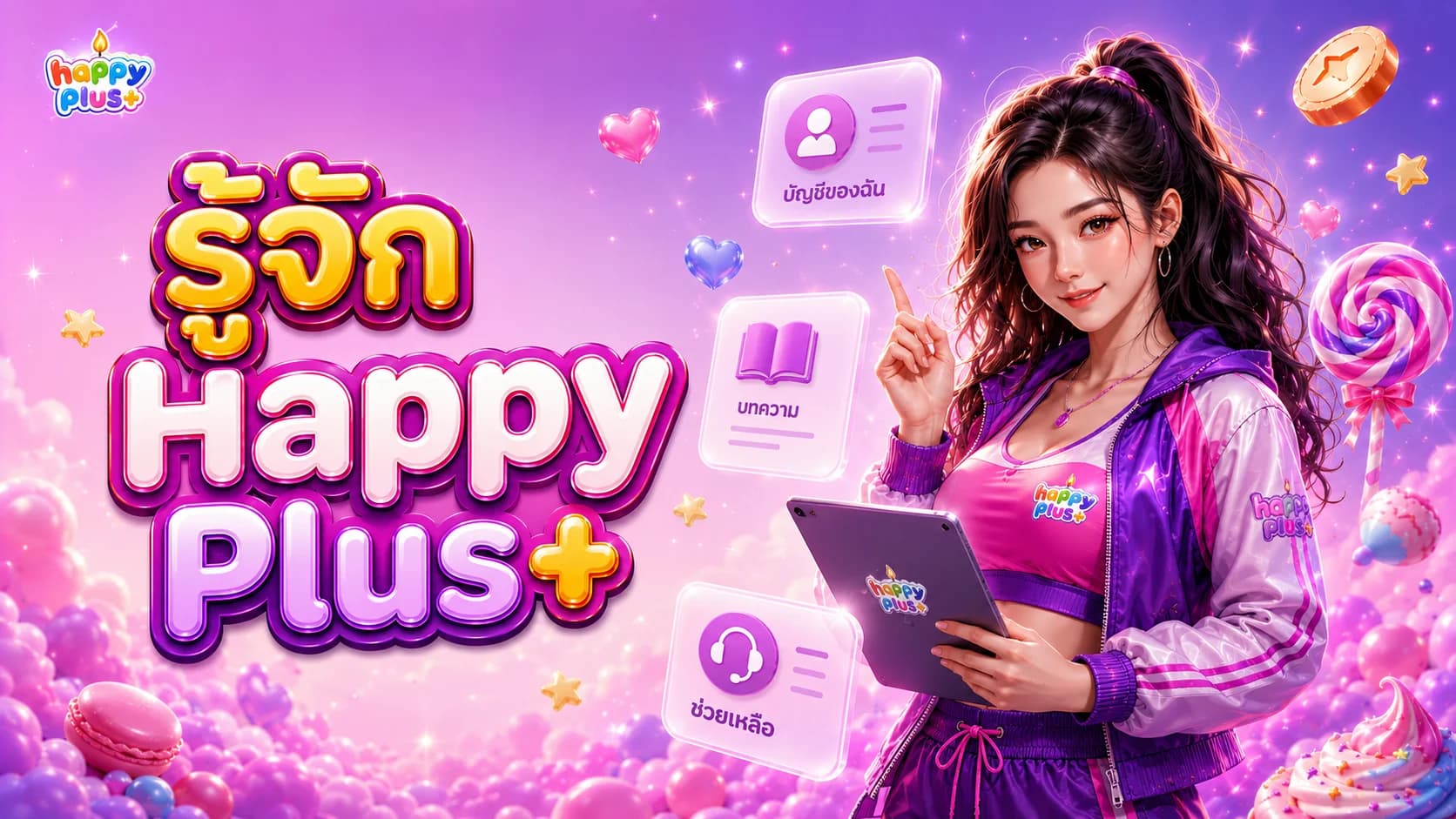 Happy Plus+ คืออะไร? คู่มือเริ่มต้นใช้งานเว็บไซต์สำหรับสมาชิกใหม่